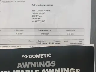 Luftfortelt Dometic