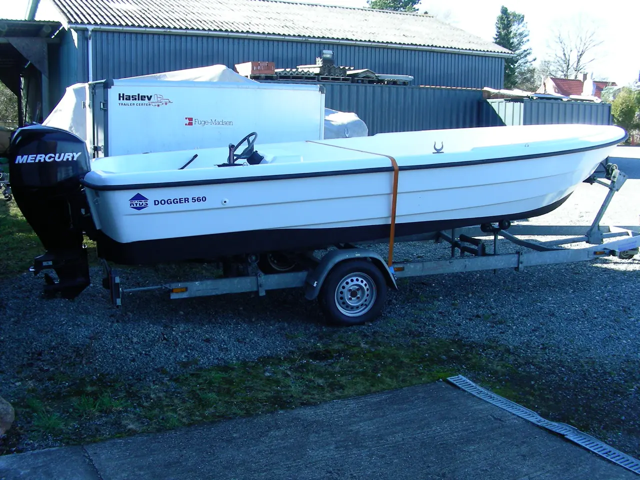 Billede 1 - M Mercury F60 hk & indregistreret trailer
