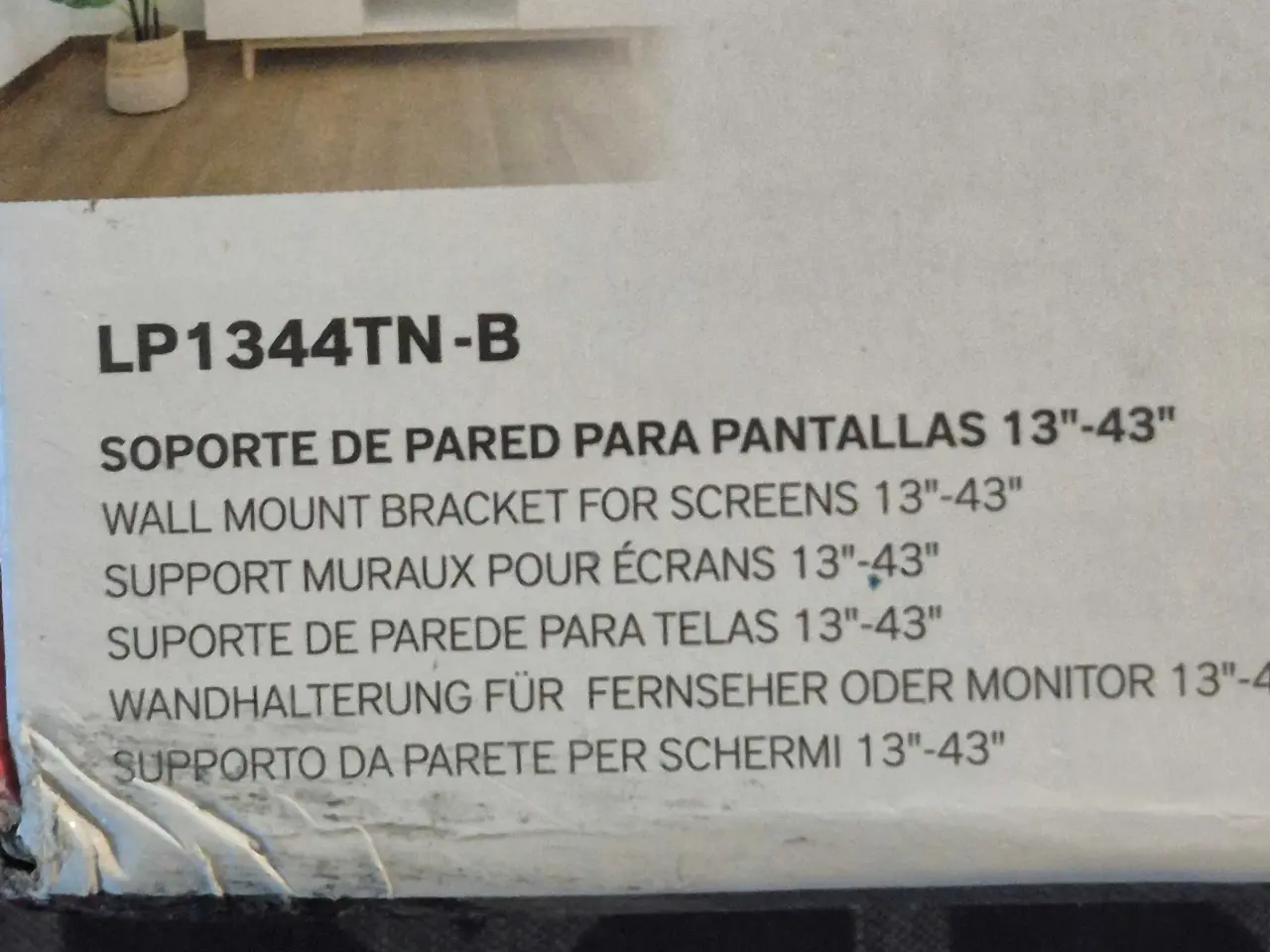 Billede 3 - TooQ tv vægbeslag 13"-43"