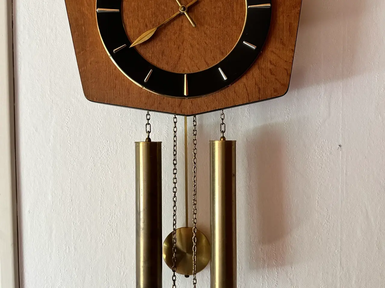 Billede 1 - Junghans vintage ur med messinglodder