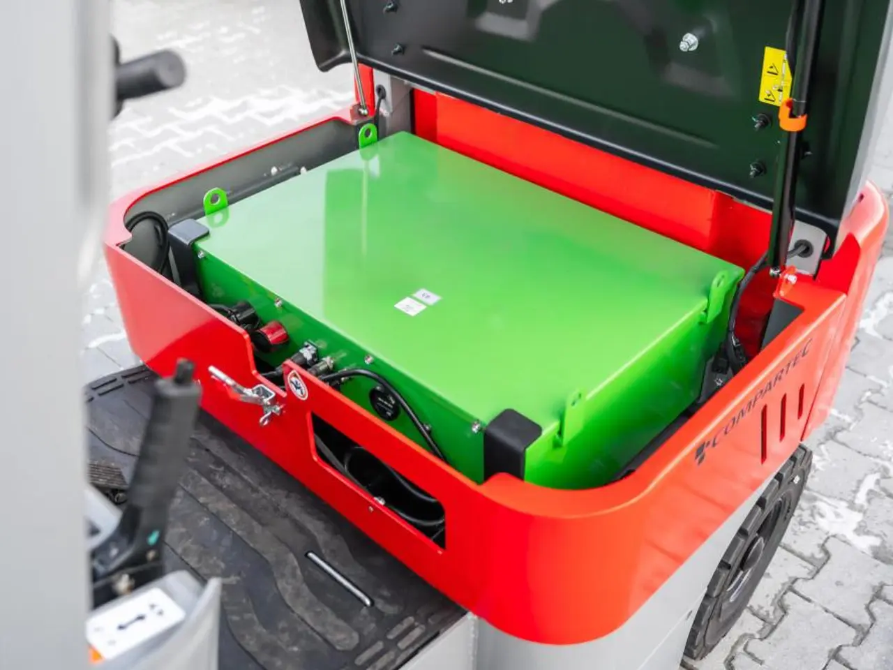 Billede 8 - Elektrisk gaffeltruck CSX35 - 3500 kg, 4800 mm løftehøjde, Lithium-ion-batteri