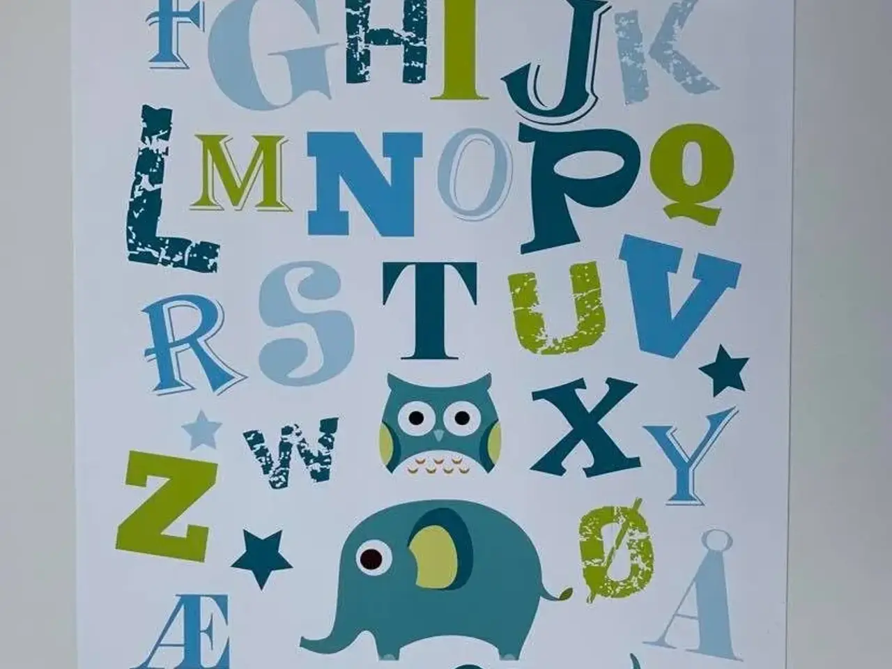 Billede 1 - ABC plakat, A3