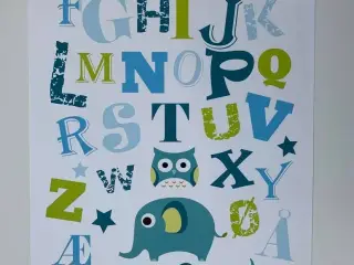 ABC plakat, A3