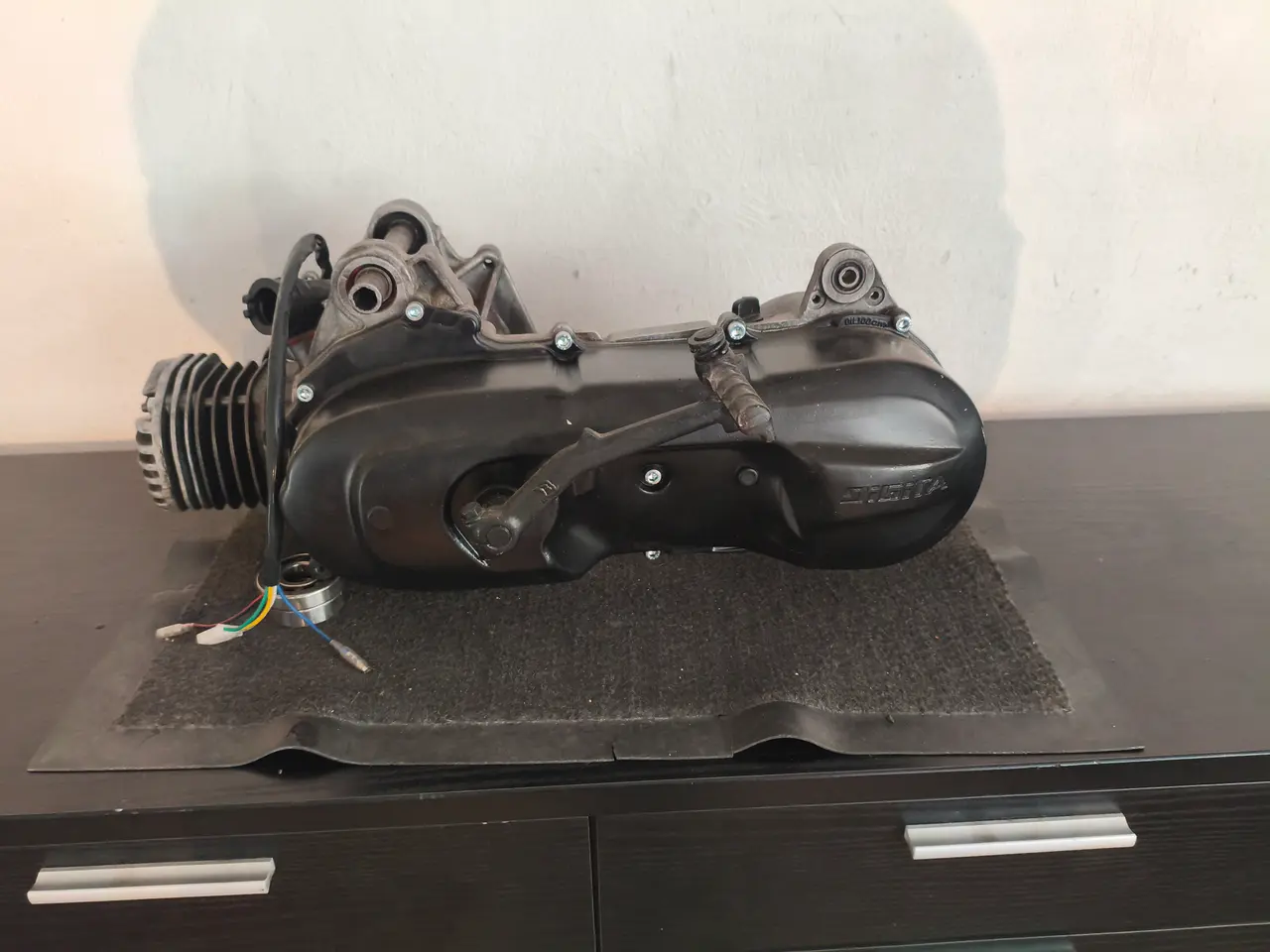 Billede 6 - kort minarelli 50cc motor med kick &Baghjul
