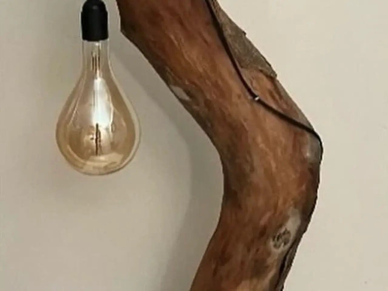Billede 2 - Gulvlampe af Drivtømmer