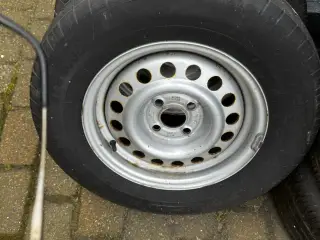 2 camping dæk og fælge