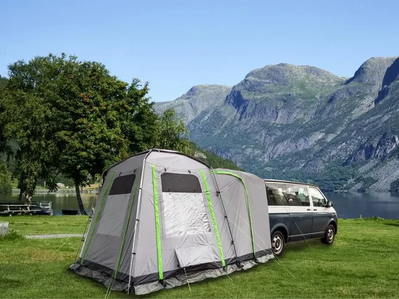 Billede 5 - Bagdørstelt til VW Transporter el. lign.