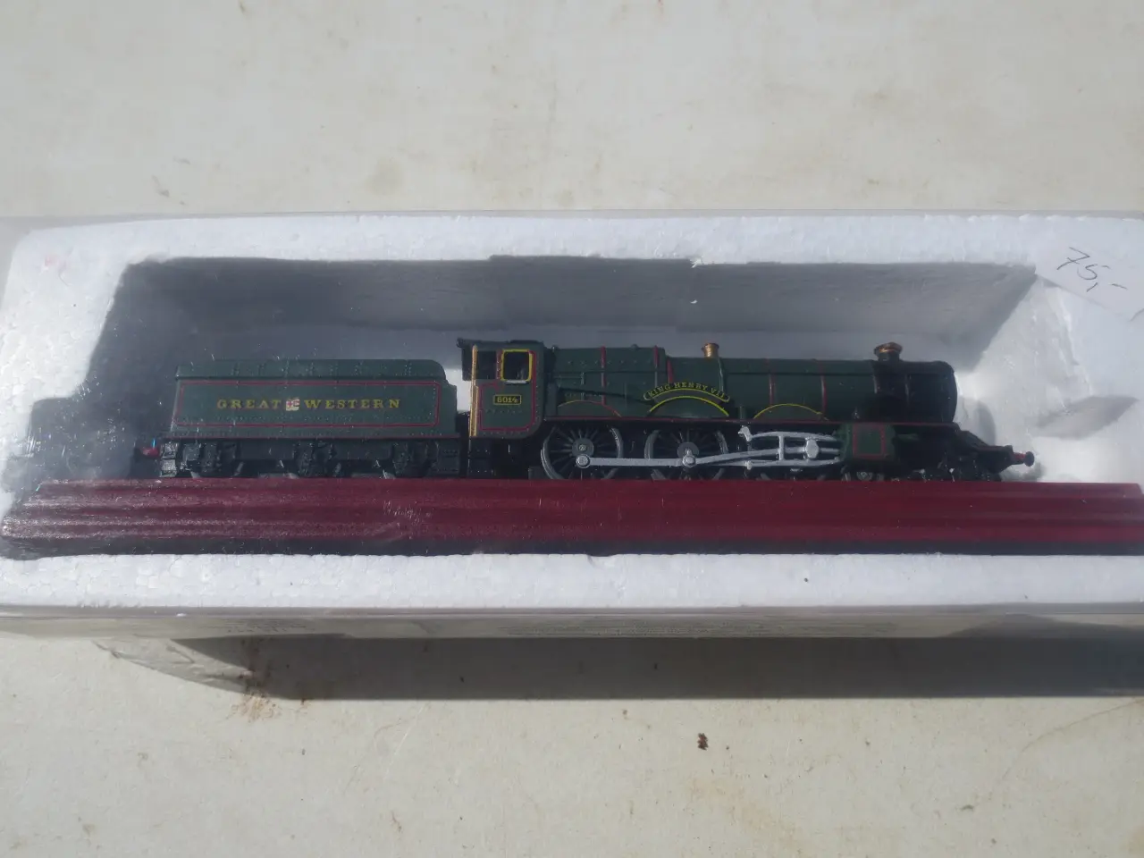 Billede 1 - 5 stk Model Lokomotiver 