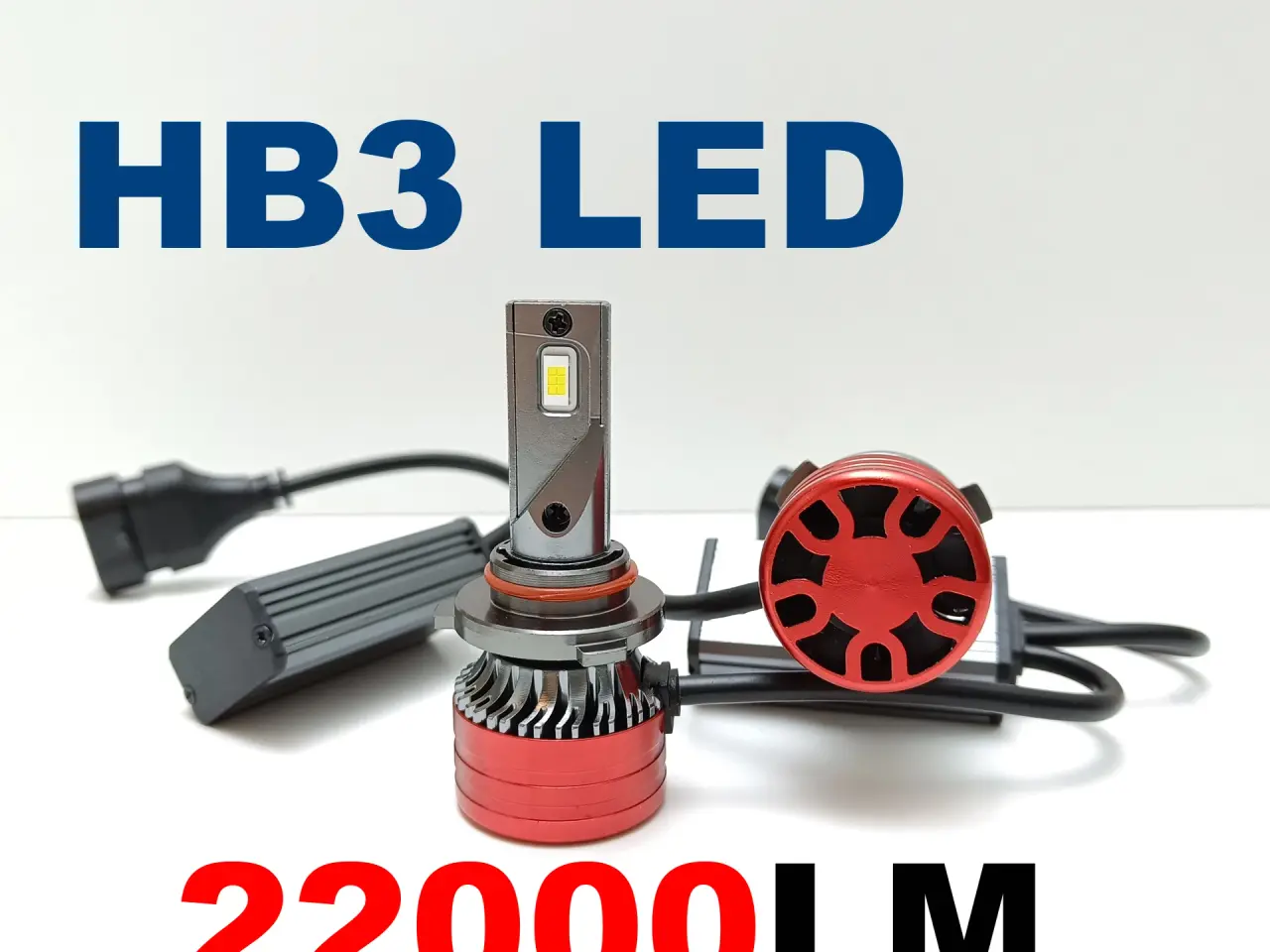 Billede 1 - NY! 22000LM HB3 LED Super Stærk Pærer 