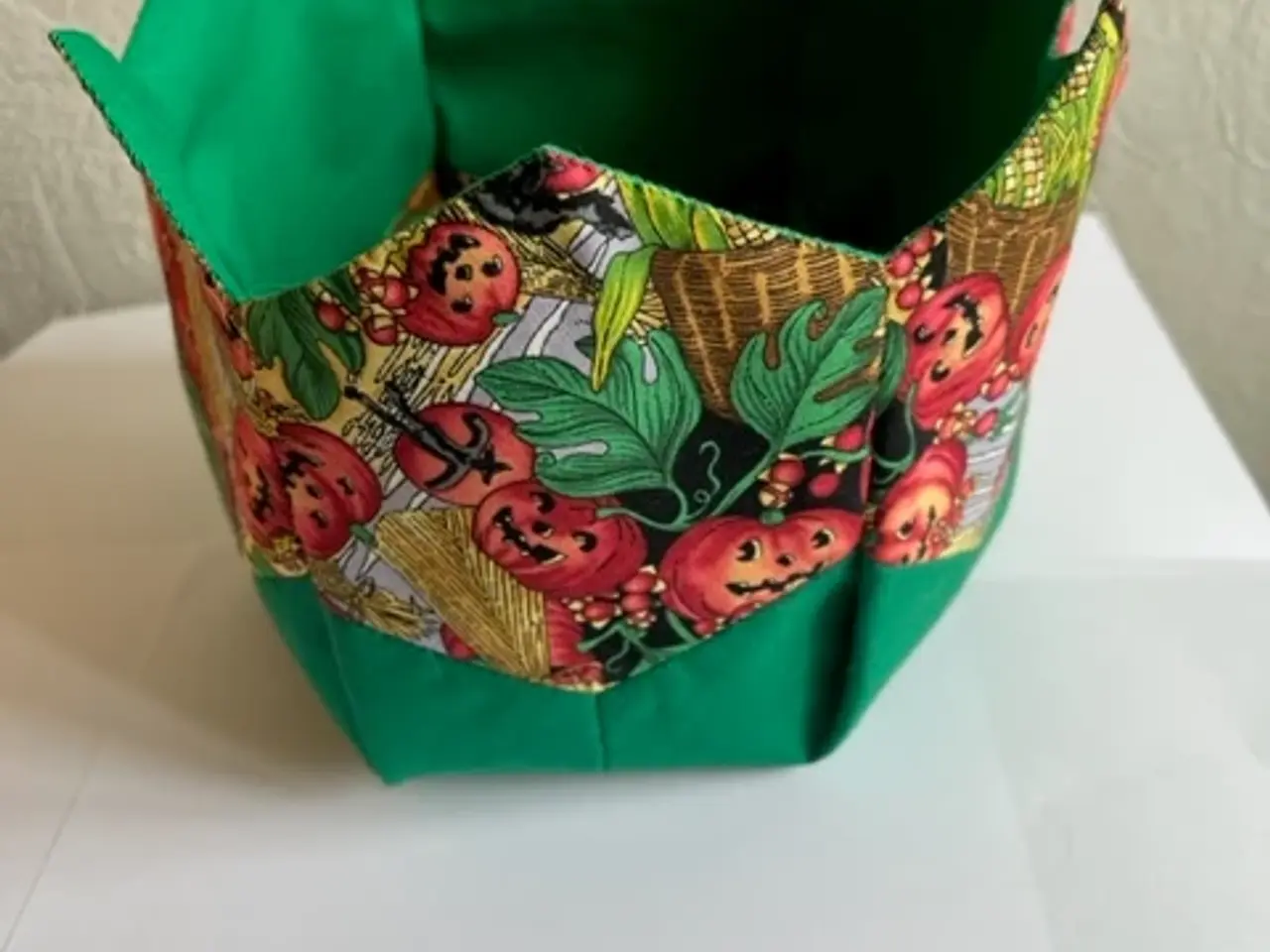 Billede 1 - Brødkurv syet i patchwork
