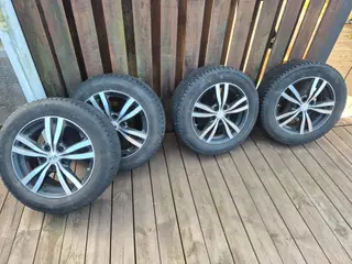 Kia 16" alufælge med vinterdæk