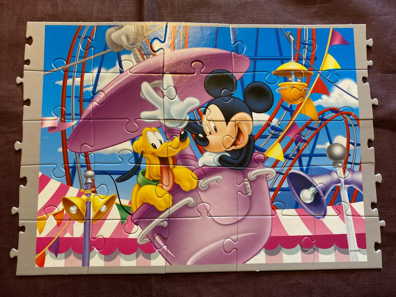 Billede 6 - Puslespil fra Disney mm træpuslespil