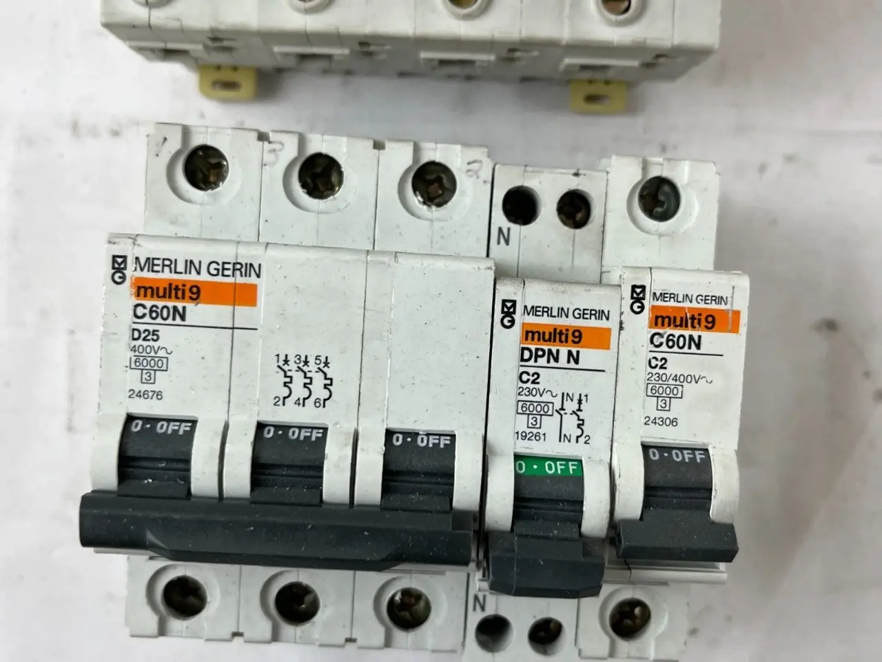 Billede 4 - Merlin Gerin Multi9 C32L C60N DPN N Breaker parti