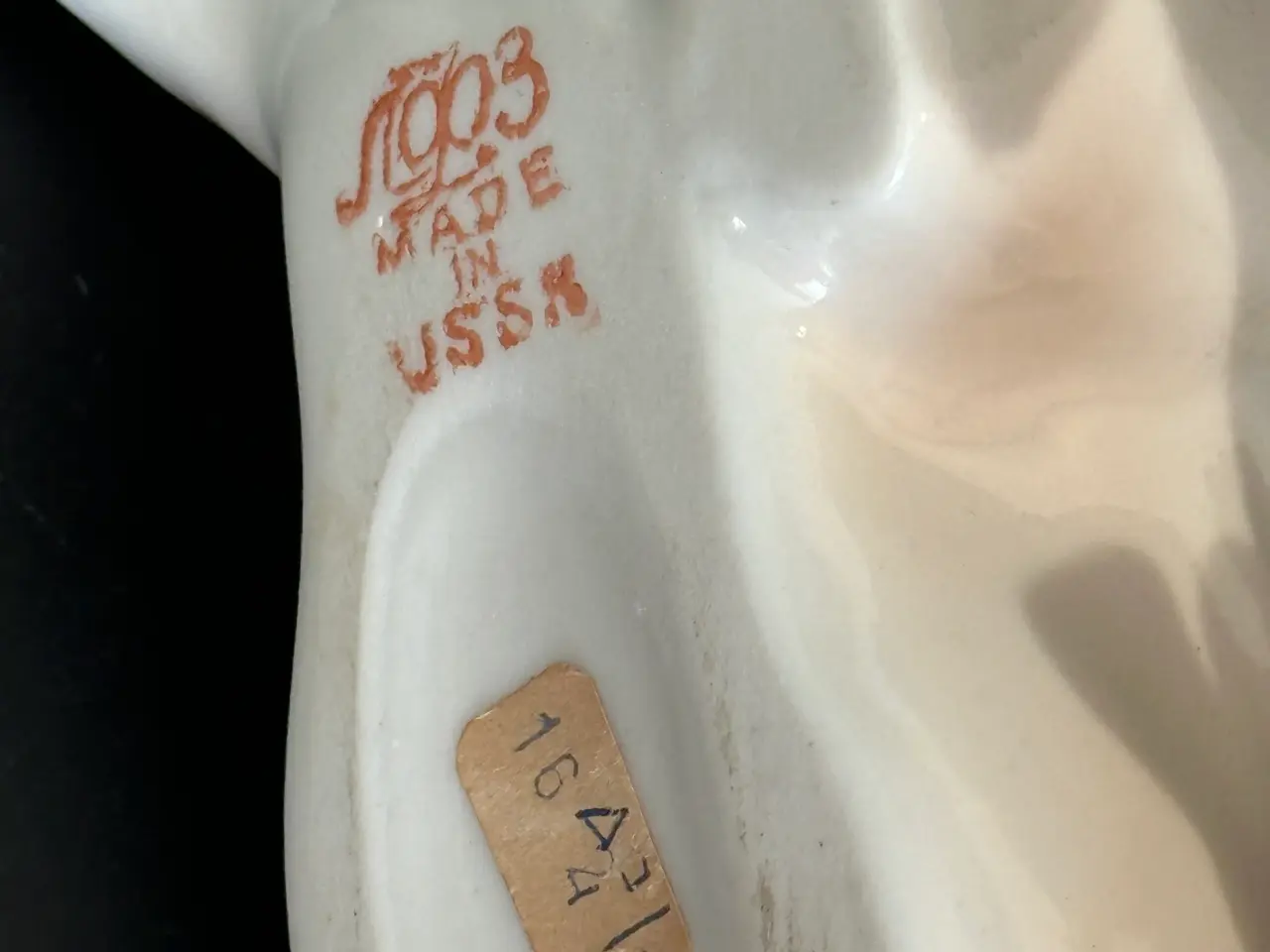 Billede 6 - Vintage hundefigur af porcelæn fra USSR