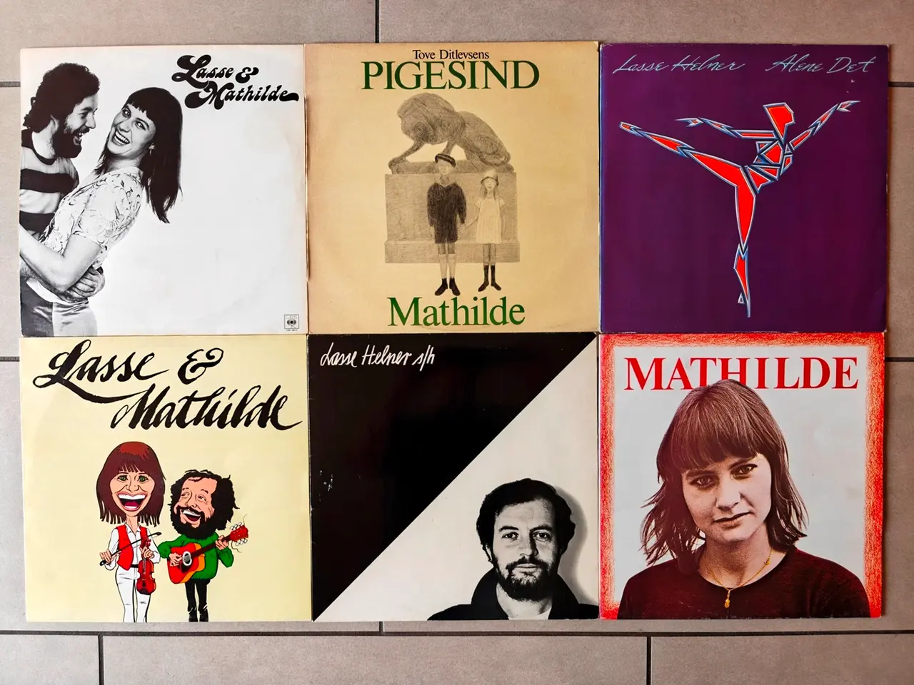 Billede 1 - LP, Lasse & Mathilde x6