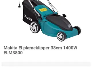 Makita - elektrisk plæneklipper