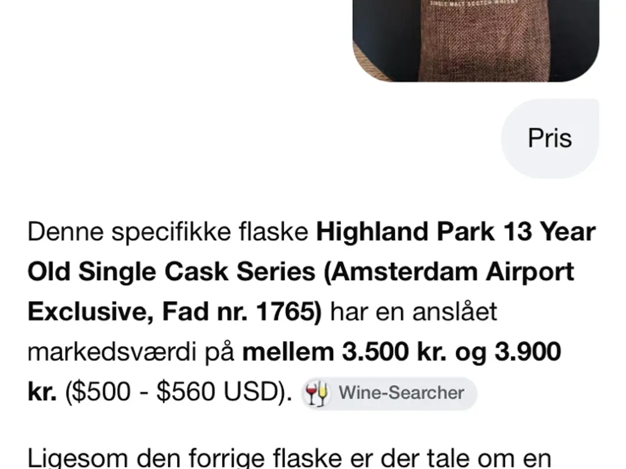 Billede 2 - Highland Park Amsterdam Airport Exclusive 13 Year