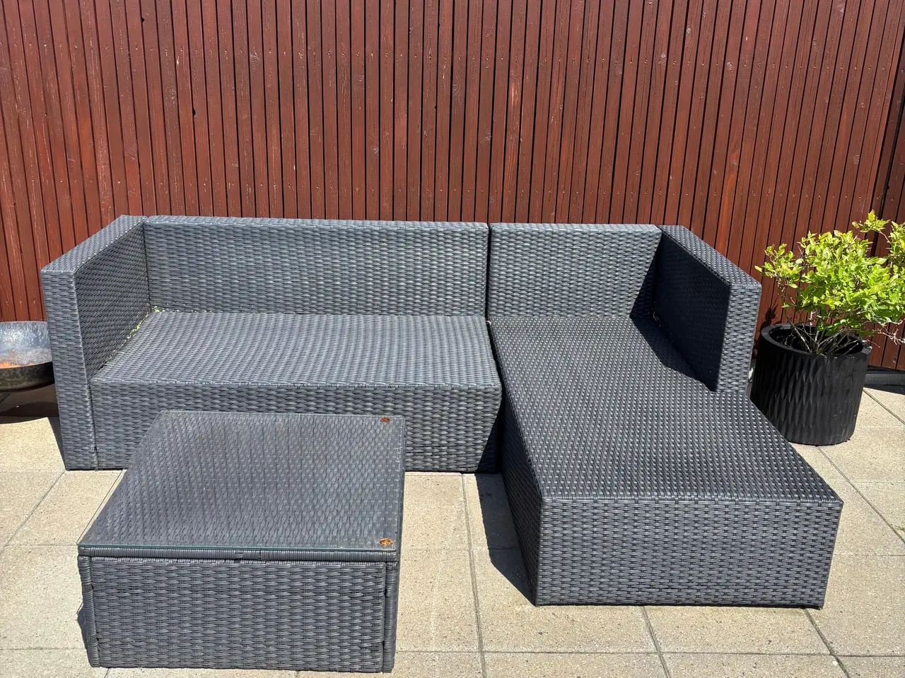Billede 1 - Lounge sofasæt og hay stol