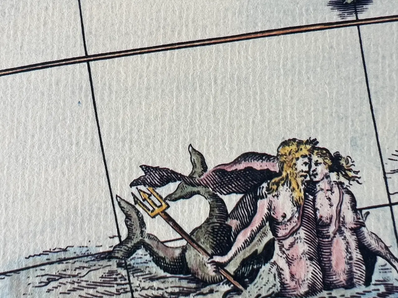 Billede 4 - Genoptrykt Fransk Kort over Afrika ca. år 1700.