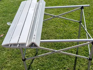 Campingborde i aluminium