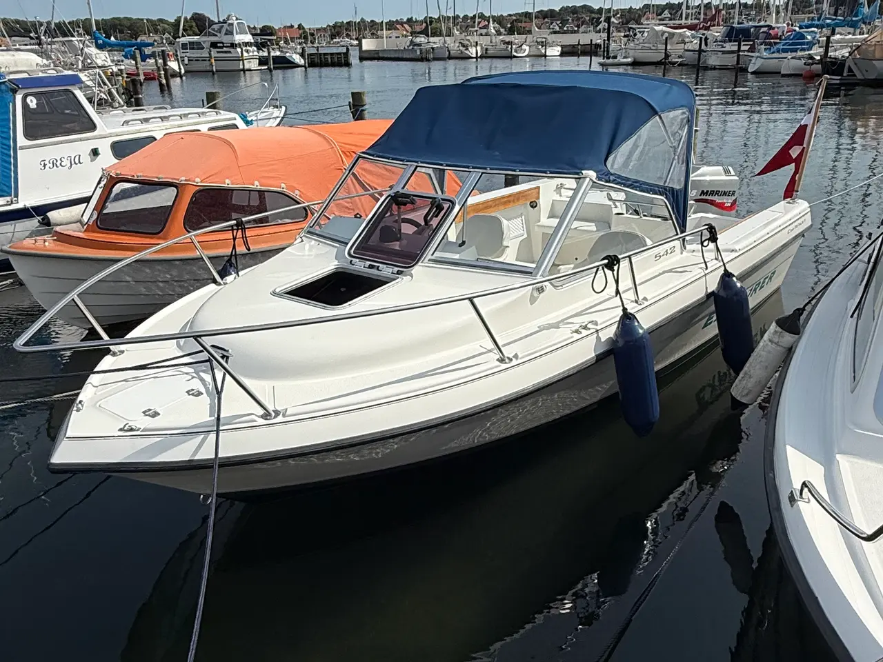 Billede 3 - Champion 542 Explorer, med 115 HK 4 takt og traile