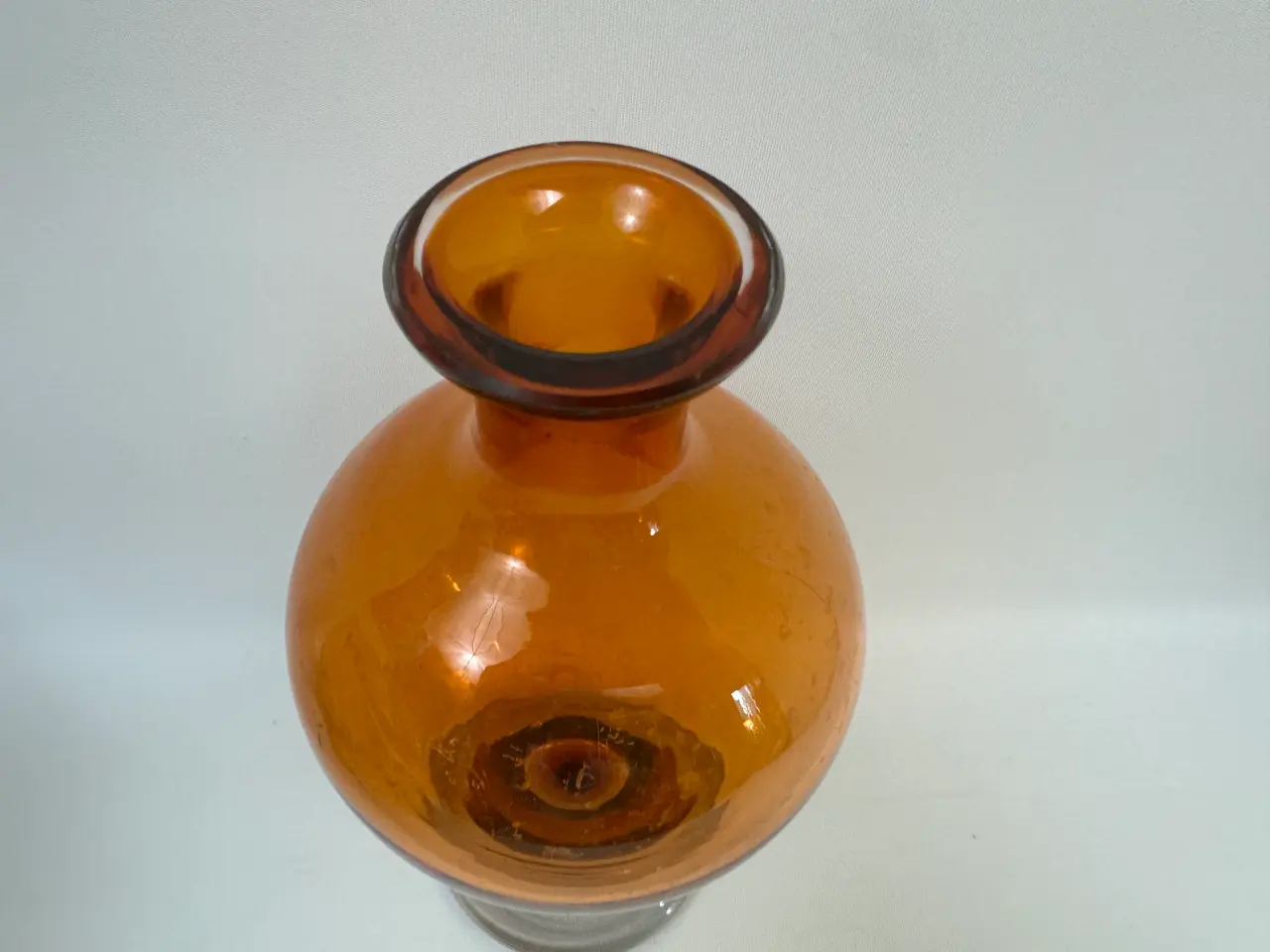 Billede 6 - Retro vase i glas