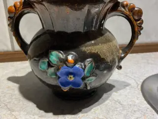 Gammel keramik vase