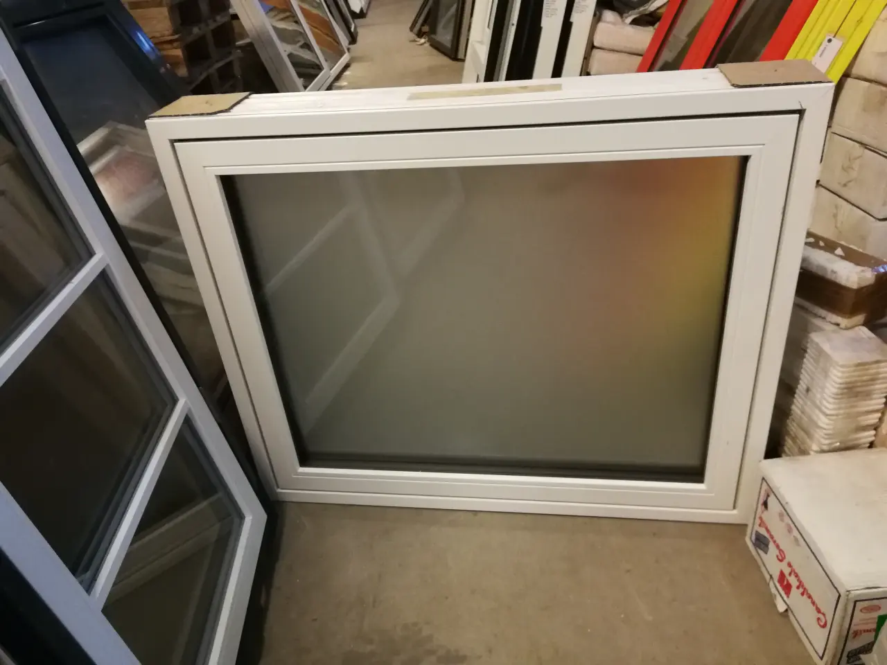 Billede 1 - 2 NYE 3-LAGS VINDUER MAT GLAS 94,8x78,8 2200/STK