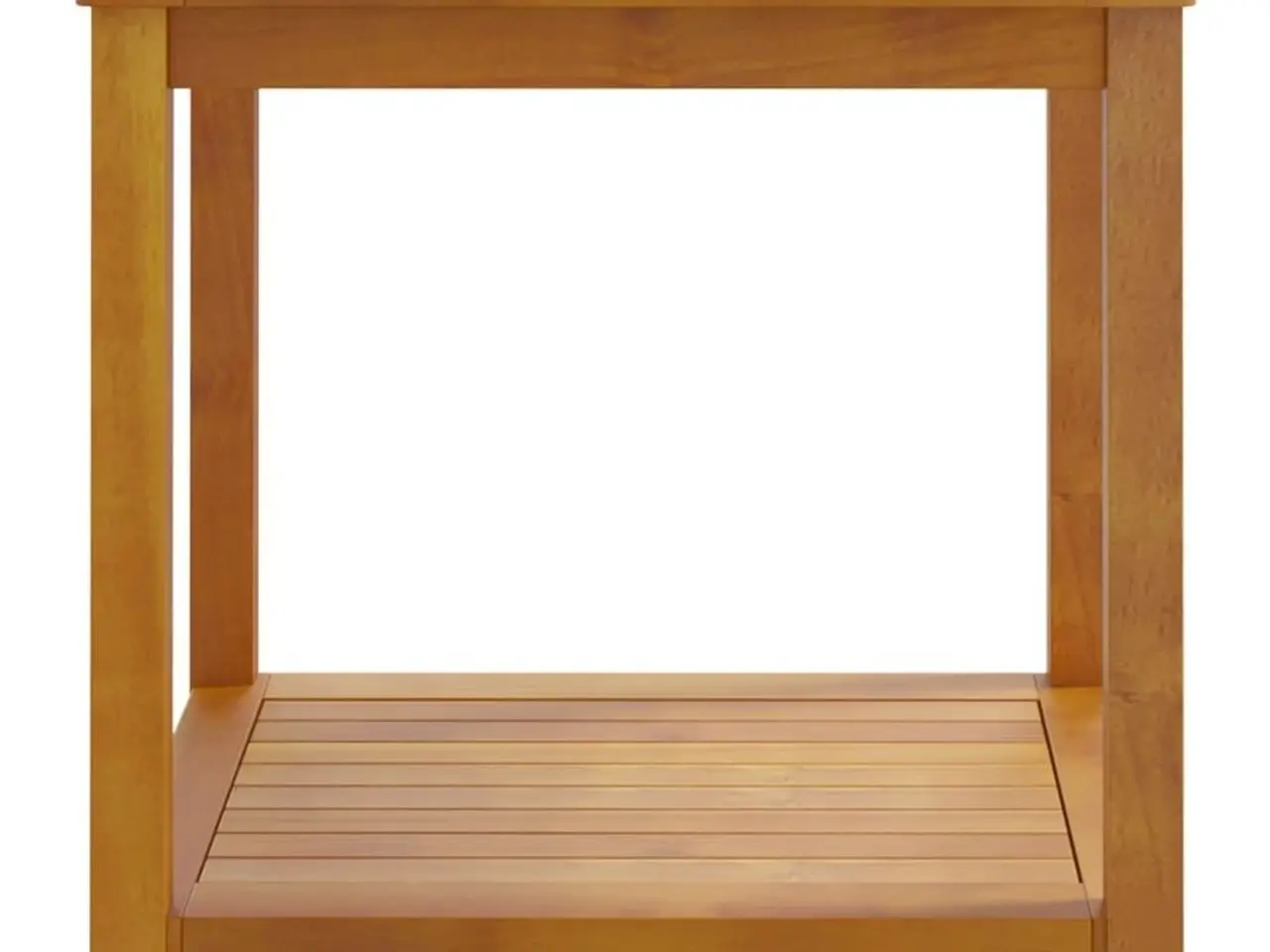 Billede 3 - Sidebord 45 x 45 x 45 cm massivt akacietræ