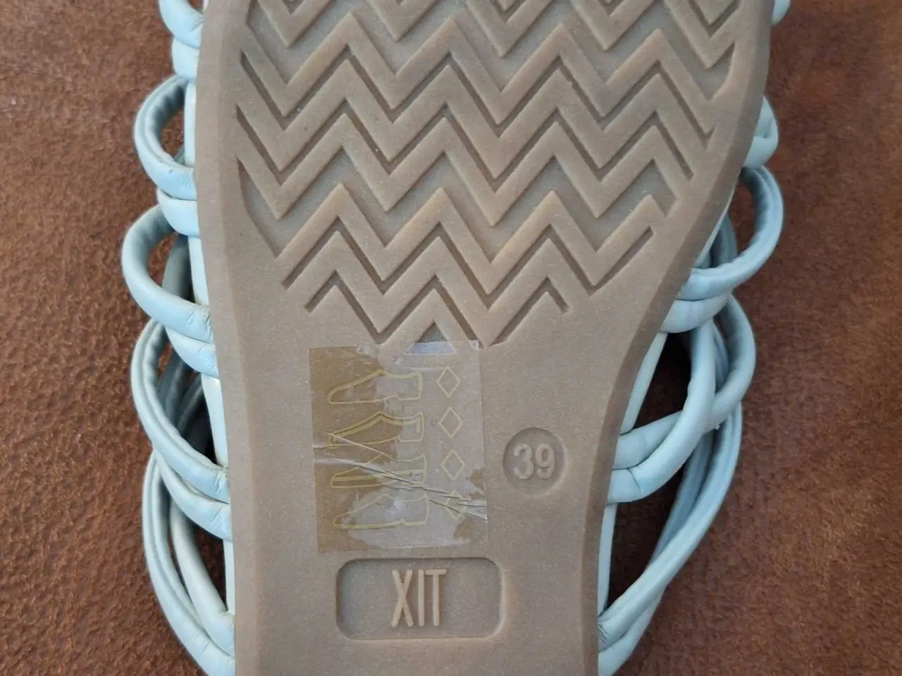Billede 3 - Mintgrønne sandaler 