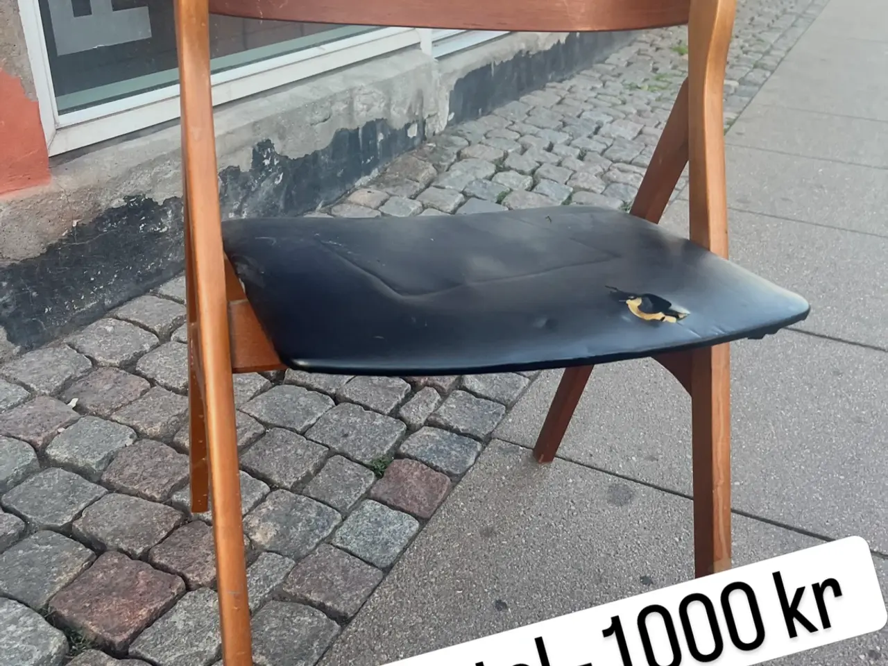 Billede 1 - Henning Kjærnulff Savbukkestol model 71