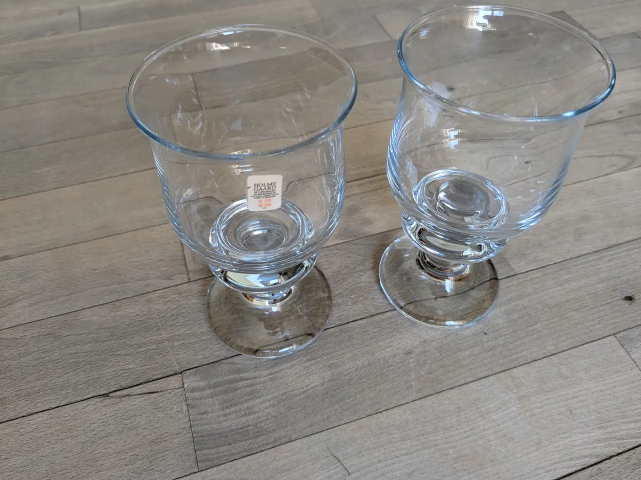 Billede 1 - 2 Ølglas fra Holmegaard ialt kun 100 kr