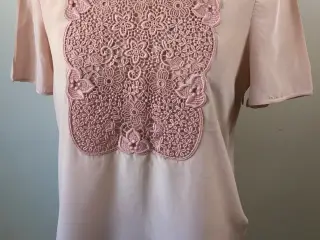 Burberry, silkebluse, str 36