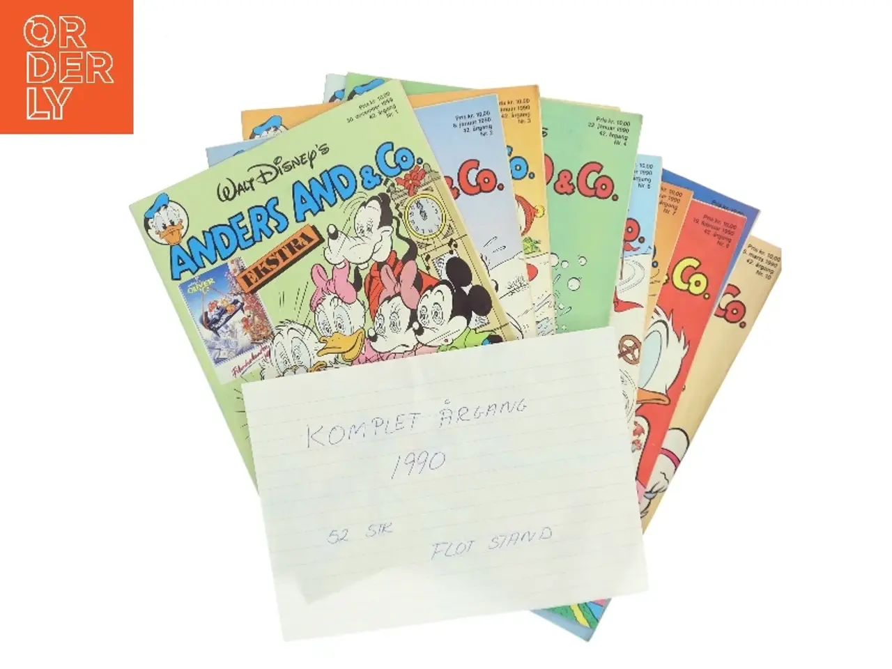 Billede 5 - Komplet årgang 1990 Disney's Anders And & Co. (Bog)