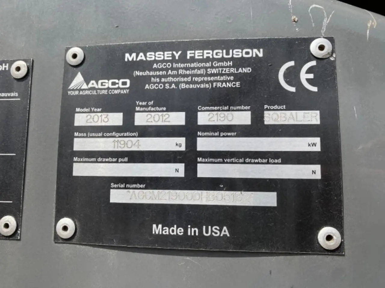 Billede 4 - Massey Ferguson 2190 (Sælges i dele/For parts)