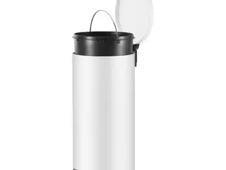 Pedalspand 30 l i stål - soft close, udtagelig inderspand, Cloud White (LTB031WZ02)