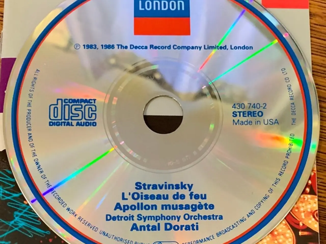 Billede 3 - Igor Stravinsky – L'Oiseau de feu • The… – CD