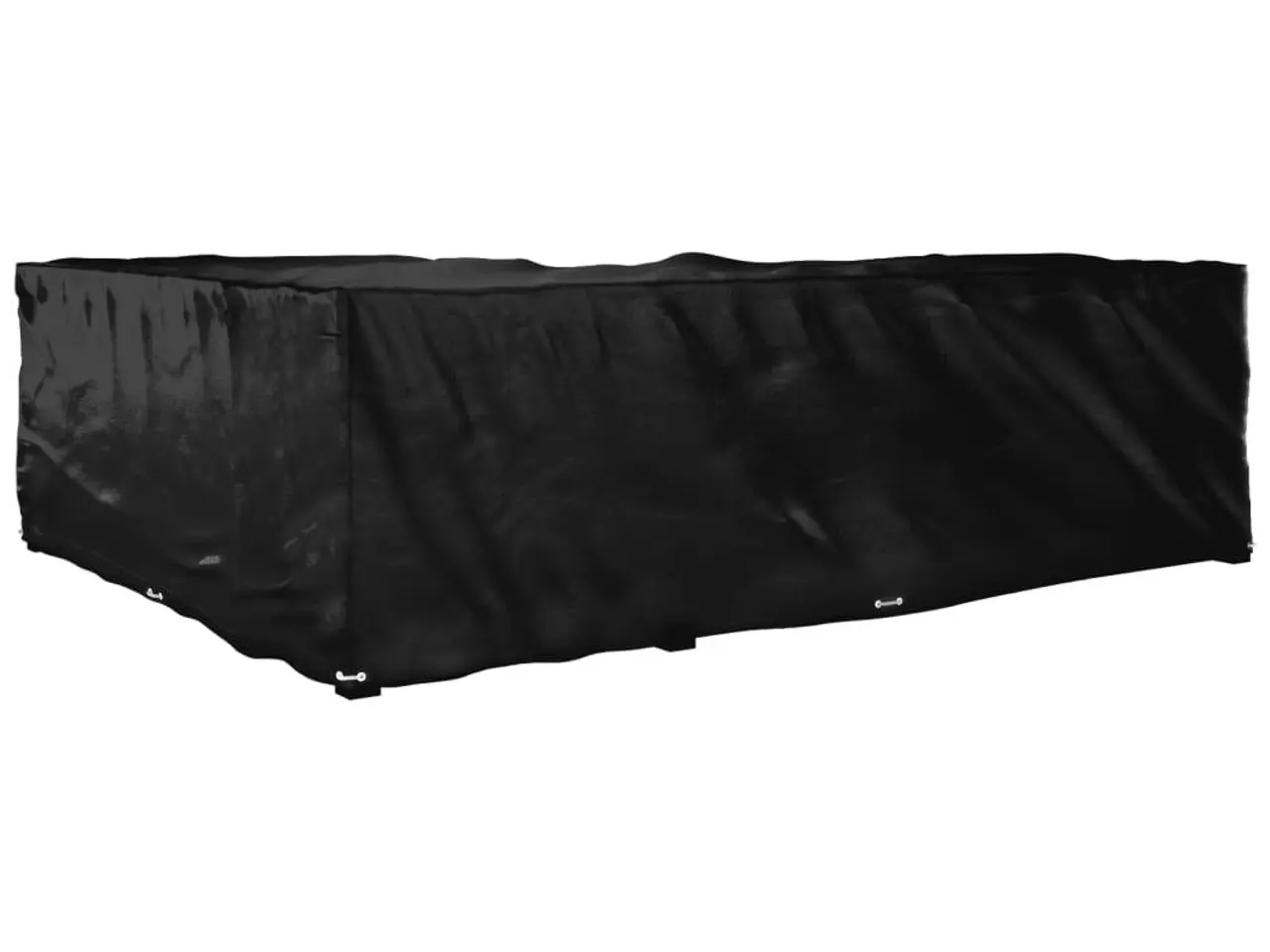 Billede 5 - L-formet havemøbelovertræk 260 x 210 x 80 cm - sort