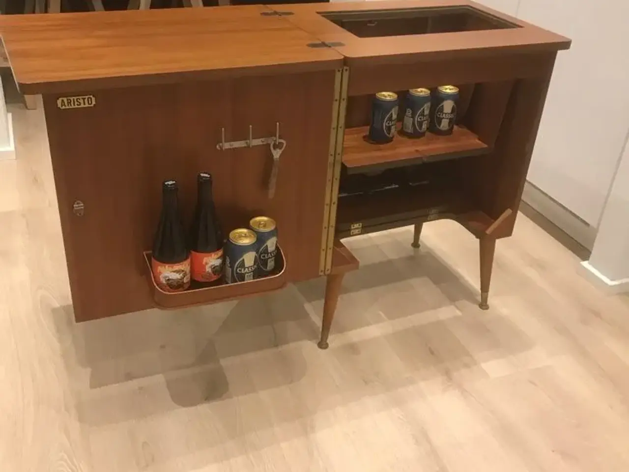 Billede 2 - TEAK Symaskineskab/bord