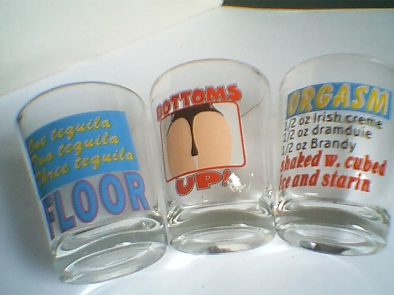 Billede 1 - Glas, Snaps, shot - 6 stk.