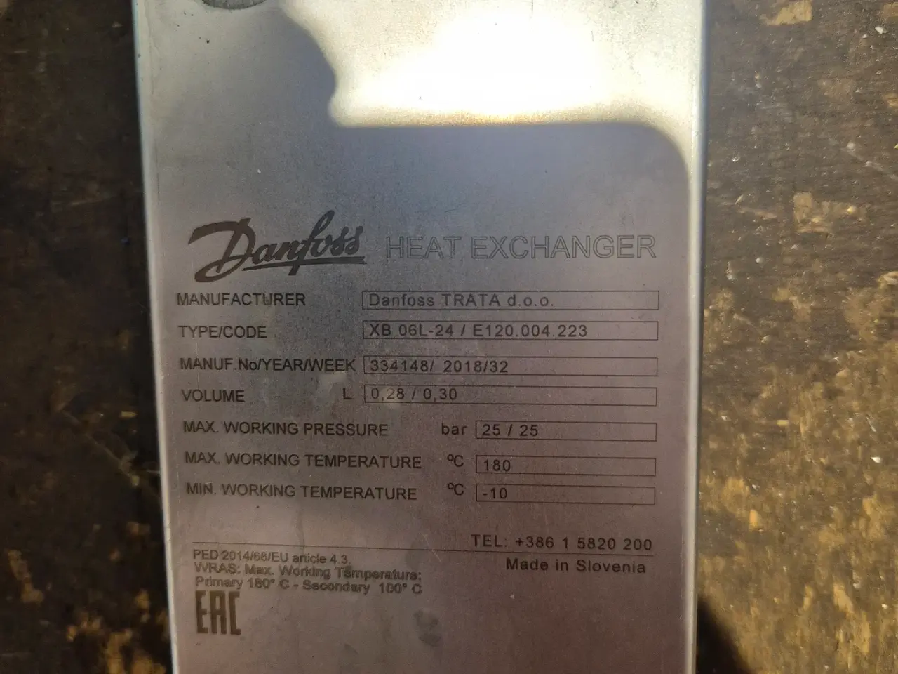 Billede 2 - Danfoss redan veksler xb 06l-24