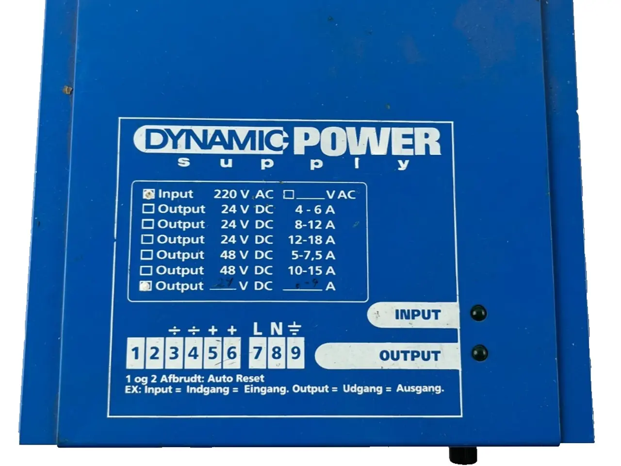 Billede 1 - Duelco DPS 24-6/9 Dynamic strømforsyning 24V DC 6A
