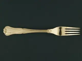 Leonora Christine Middagsgaffel, 20 cm.