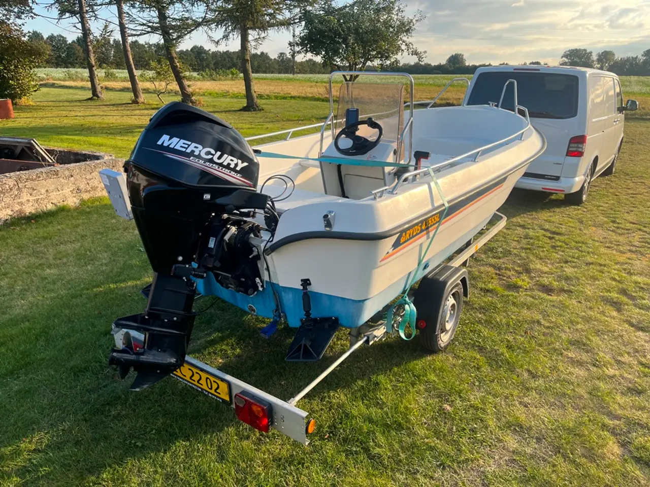 Billede 2 - 14-fods Ryds 435 SSL med 25hk og bådtrailer