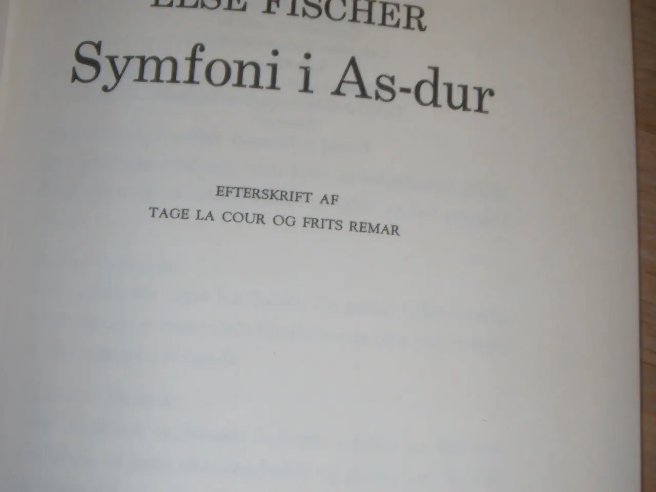 Billede 1 - Symfoni i As-dur
