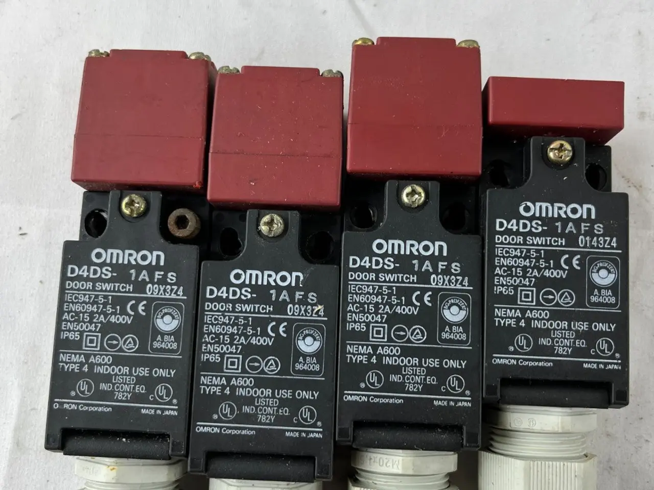Billede 5 - parti 4x Omron D4DS-1AFS Safety Door Switches