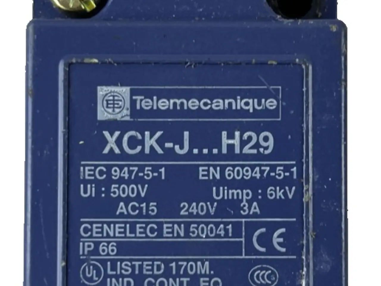Billede 1 - Telemecanique XCK-J H29 endestopkontakt med Roller