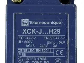 Telemecanique XCK-J H29 endestopkontakt med Roller