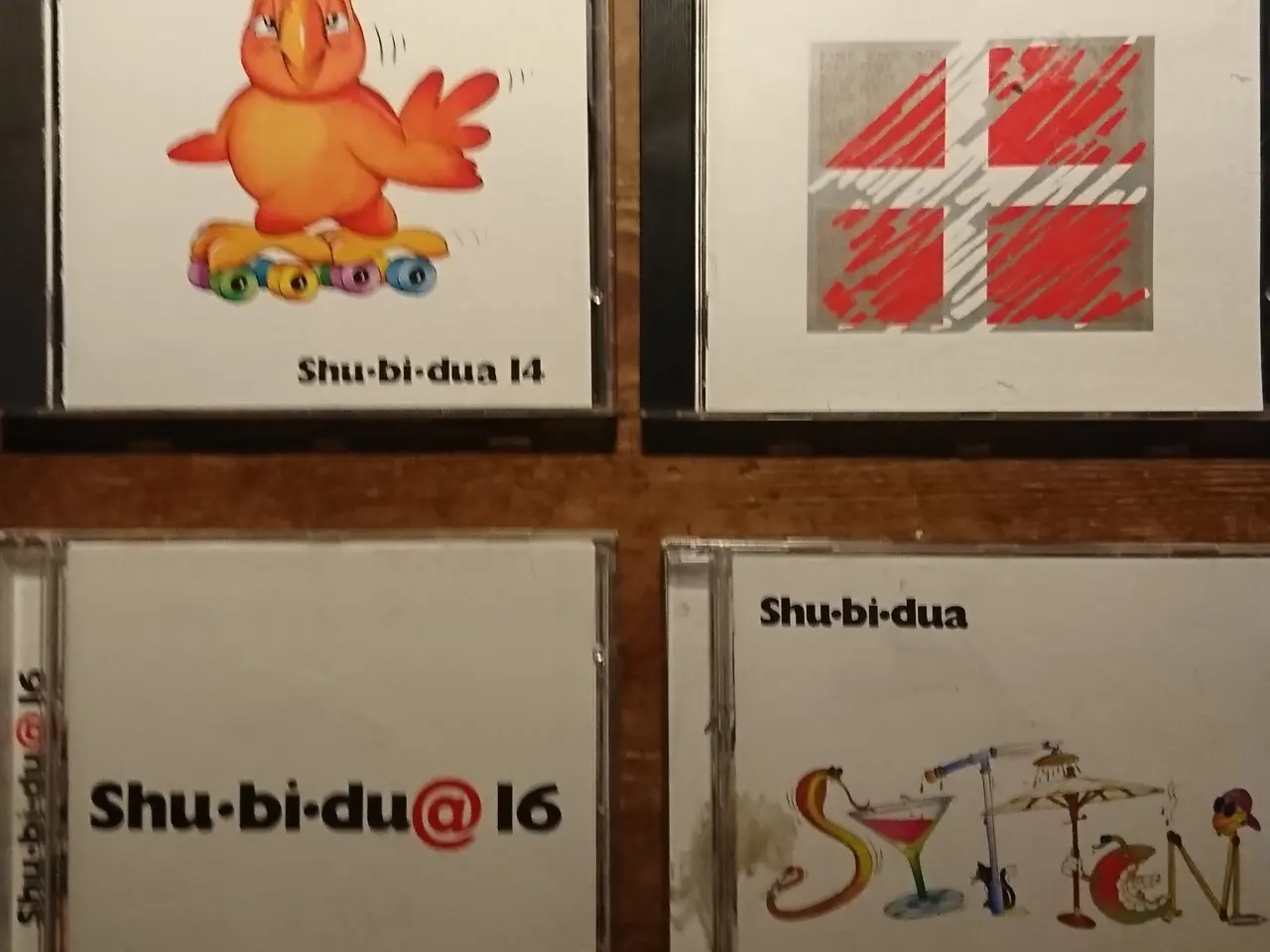 Billede 1 - 4 X Shubidua CDere