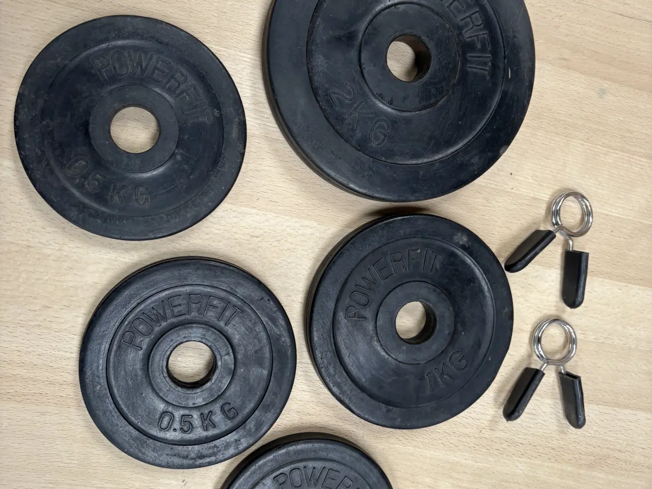 Billede 1 - Powerfit gummi vægtskive